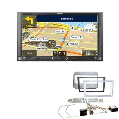 Philips Radio Navigation Bluetooth für Opel Corsa D matt chrome inkl Canbus