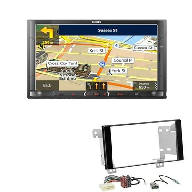 Philips Radio Navigation Bluetooth für Subaru XV ab 2012 Klavierlack schwarz