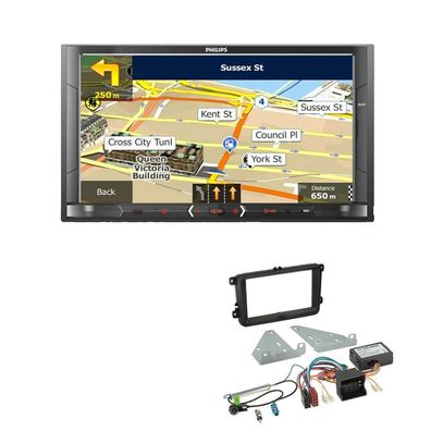 Philips Autoradio Navigation Bluetooth für Skoda Praktik inkl Canbus