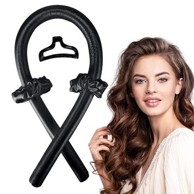 Lockenwickler Heatless Curls Band, Seidenhaar Lockenwickler