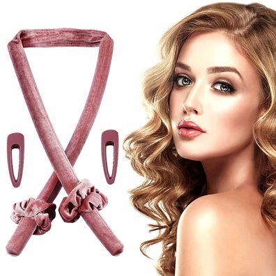 Lockenwickler Locken Ohne Hitze, Samt Heatless Curls