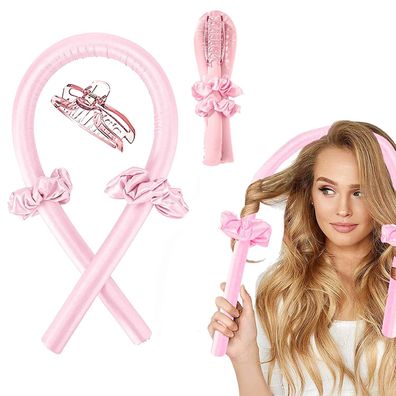 Locken Ohne Hitze, Heatless Curls Band, Seidenhaar Lockenwickler