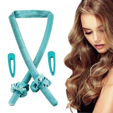 Lockenwickler Locken Ohne Hitze, Samt Heatless Curls