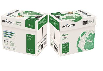 Navigator Universal Kopierpapier 80g/ m² DIN-A4 5000 Blatt weiß
