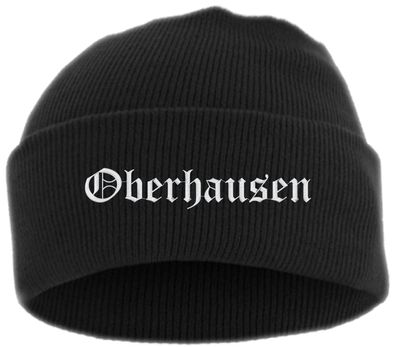 Oberhausen Umschlagmütze - Altdeutsch - Bestickt - Mütze mit breitem ...