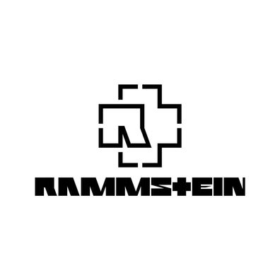 Auto Aufkleber "Rammstein Logo" Rammstein Album Lindemann Band #0042