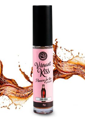 Lip Gloss Vibrant Love-Cola prickelnd Küsse Oral sexy und verführerisch