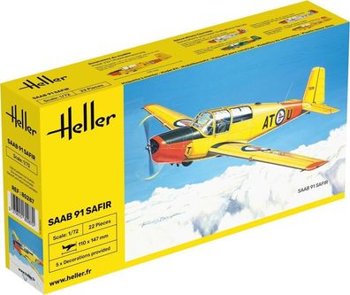 Heller Safir 91 in 1:72 1000802870 Glow2B 80287 Bausatz