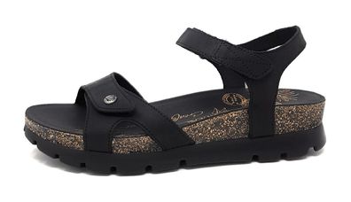 Panama Jack Basics B2 Damenschuhe Sandalen Flach Sandale Schwarz