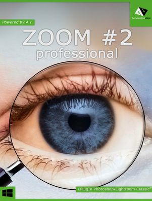 ZOOM #2 Professional - Bildskalierung mit Deep-Learning - PC Download Version