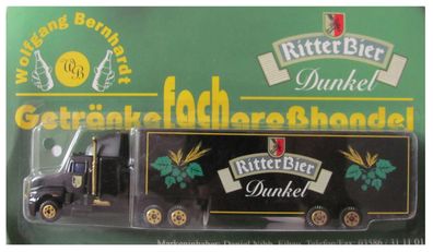 Getränkehandel W. Bernhardt Nr.03 - Ritter Bier Dunkel - Kenworth T800 - US Sattelzug