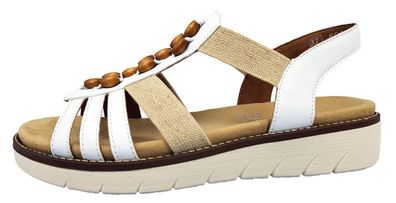 Remonte Alabama Damenschuhe Sandalen Elegant Sandale Weiß Freizeit