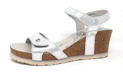 Panama Jack Shine B Damenschuhe Sandale Silber