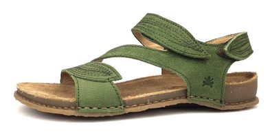 El Naturalista Panglao Damenschuhe Sandalen Bequem Sandalette Grün Freizeit