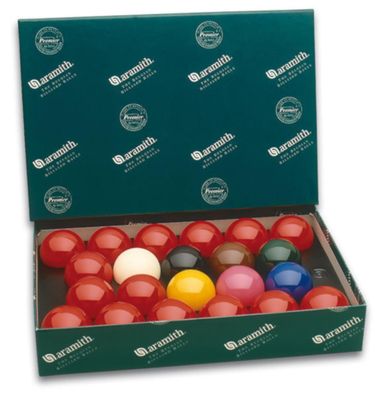 Snooker Kugelsatz 54,0mm Aramith Premier