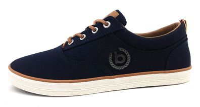 Bugatti Alfa Herrenschuhe Schnürschuhe Sneaker Blau Freizeit