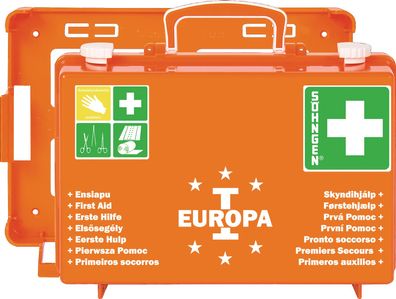 Erste Hilfe Koffer EUROPA I B310xH210xT130ca. mm orange Söhngen
