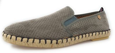 Verbenas Tom Herrenschuhe Freizeitschuhe Slipper Grau Freizeit