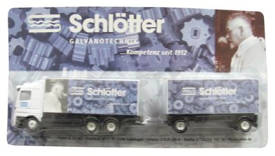 Schlötter GmbH Nr. - Galvanotechnik - MB Actros - Hängerzug