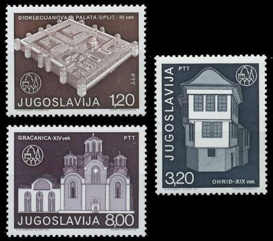 Jugoslawien Nr 1627-1629 postfrisch S21C22A