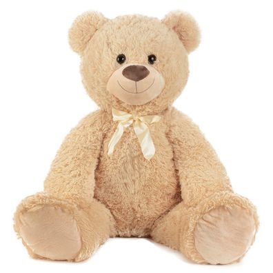 XXL Riesen Teddybär mit Schleife 100cm Kuscheltier XXL Teddy