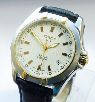 Schöne Tissot PR100 Saphire Calendar Herren Armbanduhr Top Uhr