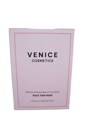 Venice Cosmetics Face Tan Pads Reinigungspads Wiederverwendbar & Pflegend 5er