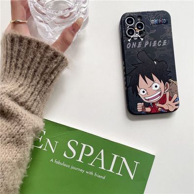 Anime One Piece Luffy Handyhülle für Apple iPhone 14 Handyhülle Schutzhülle Geschenk