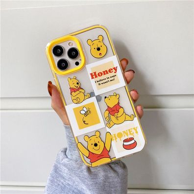 Winnie Pooh Bear Bär Handyhülle für Apple iPhone 14 Handyhülle Schutzhülle Geschenk