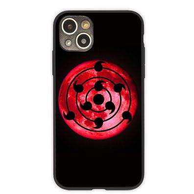 Naruto Rot Sharingan Handyhülle für Apple iPhone 14 Schutzhülle Geschenk