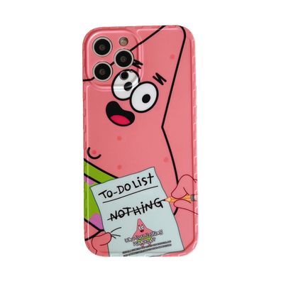 SpongeBob SquarePants Patrick Star Handyhülle für Apple iPhone 14 Schutzhülle Rosa01