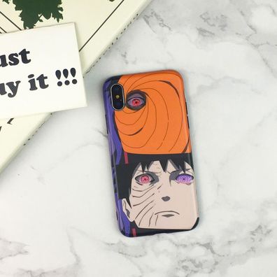 Naruto Uchiha Obito Gesicht Handyhülle für Apple iPhone 14 Schutzhülle Geschenk