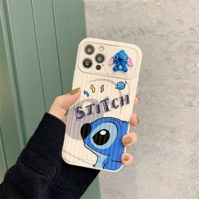 Cute 3D Stitch Handyhülle für Apple iPhone 14 TPU Schutzhülle Geschenk