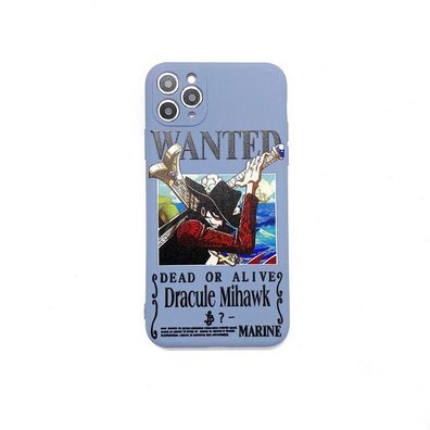 One Piece Dracule Mihawk Handyhülle für Apple iPhone 14 Schutzhülle Geschenk