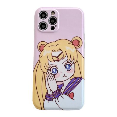 Niedlich Sailor Moon#03 Handyhülle für Apple iPhone 14 Schutzhülle Geschenk
