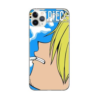One Piece 4# Handyhülle für Apple iPhone 14 Luffy Zoro Sanji Schutzhülle Geschenk
