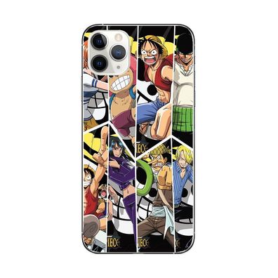 One Piece 11# Handyhülle für Apple iPhone 14 Luffy Zoro Sanji Schutzhülle
