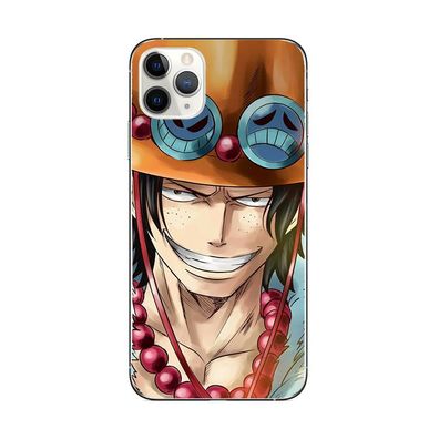 One Piece 13# Handyhülle für Apple iPhone 14 Luffy Zoro Sanji Schutzhülle Geschenk