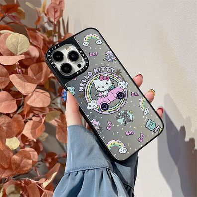Hello Kitty Gravierter Handyhülle für Apple iPhone 14 Schutzhülle Geschenk