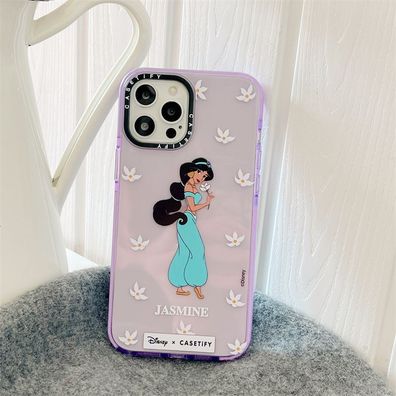 Prinzessin Jasmine Handyhülle für Apple iPhone 14 Schutzhülle Geschenk Helles Lila
