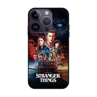 Stranger Things 4 Periphere Handyhülle für Apple iPhone 14 Schutzhülle Geschenk #04