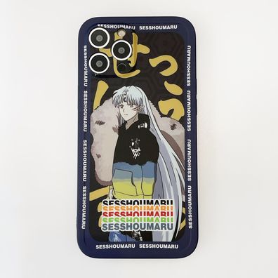 Inuyasha Sesshoumaru Handyhülle für Apple iPhone 14 Schutzhülle Geschenk Schwarz