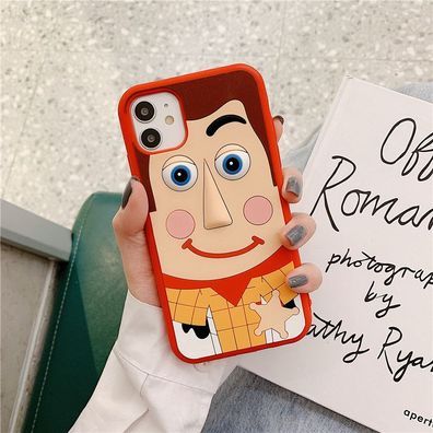Disney Toy Story Woody Handyhülle für Apple iPhone 14 Schutzhülle Geschenk Rot