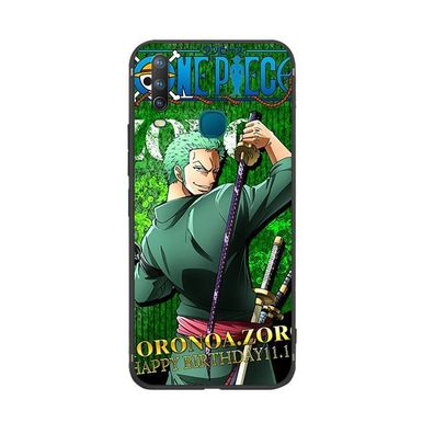 One Piece Zoro Handyhülle für Apple iPhone 14 Handyhülle Schutzhülle Geschenk Grün01