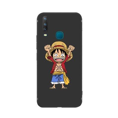 One Piece Luffy Handyhülle für Apple iPhone 14 Schutzhülle Geschenk Schwarz05