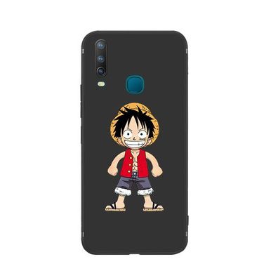 One Piece Luffy Handyhülle für Apple iPhone 14 Schutzhülle Geschenk Schwarz06