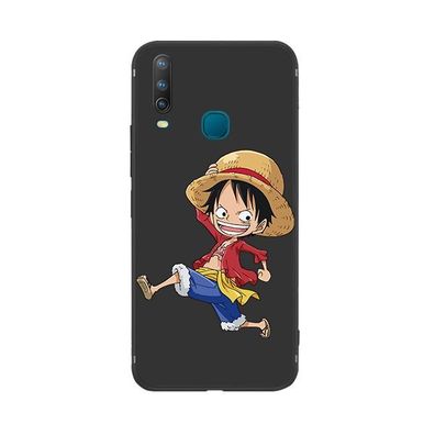 One Piece Luffy Handyhülle für Apple iPhone 14 Schutzhülle Geschenk Schwarz07