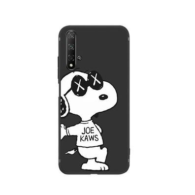 Snoopy Handyhülle für Apple iPhone 14 TPU Schutzhülle Geschenk Schwarz01