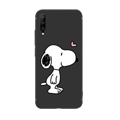 Snoopy Handyhülle für Apple iPhone 14 Handyhülle TPU Schutzhülle Geschenk Schwarz03