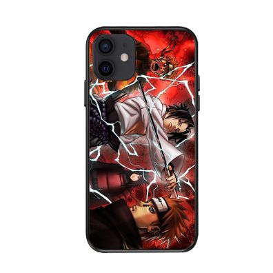 Naruto Sasuke Pain Handyhülle für Apple iPhone 14 Schutzhülle Geschenk Rot